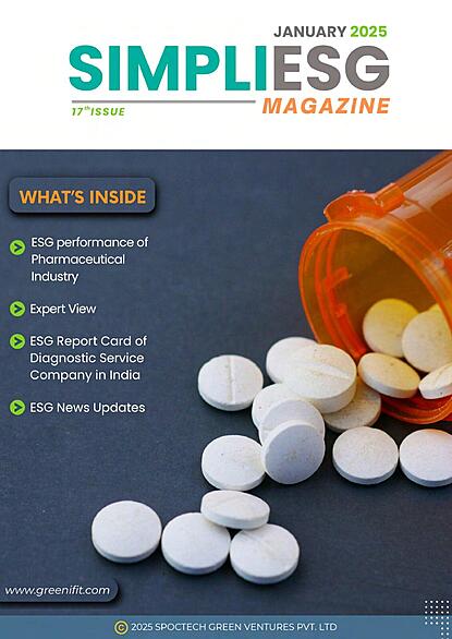 SimpliESG Magazine January 2025 – ESG performance in India’s pharmaceutical industry